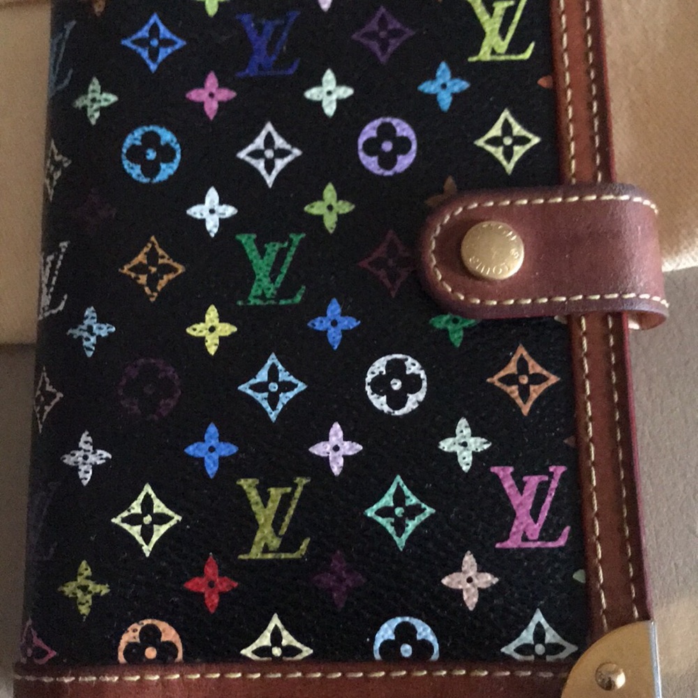 Louis Vuitton Agenda PM Noir Multicolor